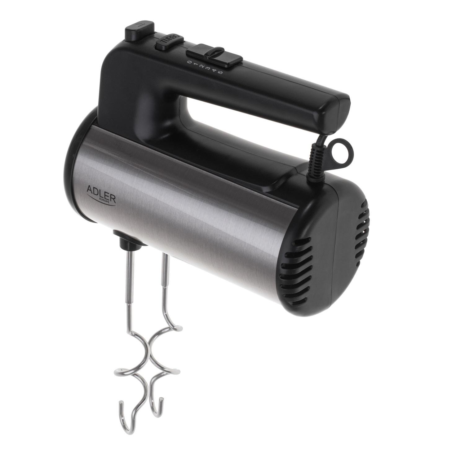 Миксер ручной Adler AD 4232 2 насадки режим турбо 900 Вт (628663) - фото 4 Миксер ручной Adler AD 4232 2 насадки режим турбо 900 Вт (628663) - фото 4