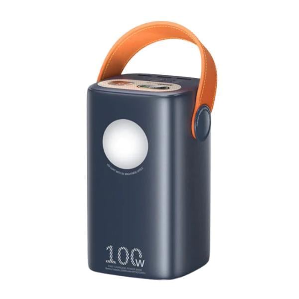 Повербанк для ноутбука та телефону Remax RPP-100 100W+22.5W з ліхтариком Fast charging 60000 mAh Blue