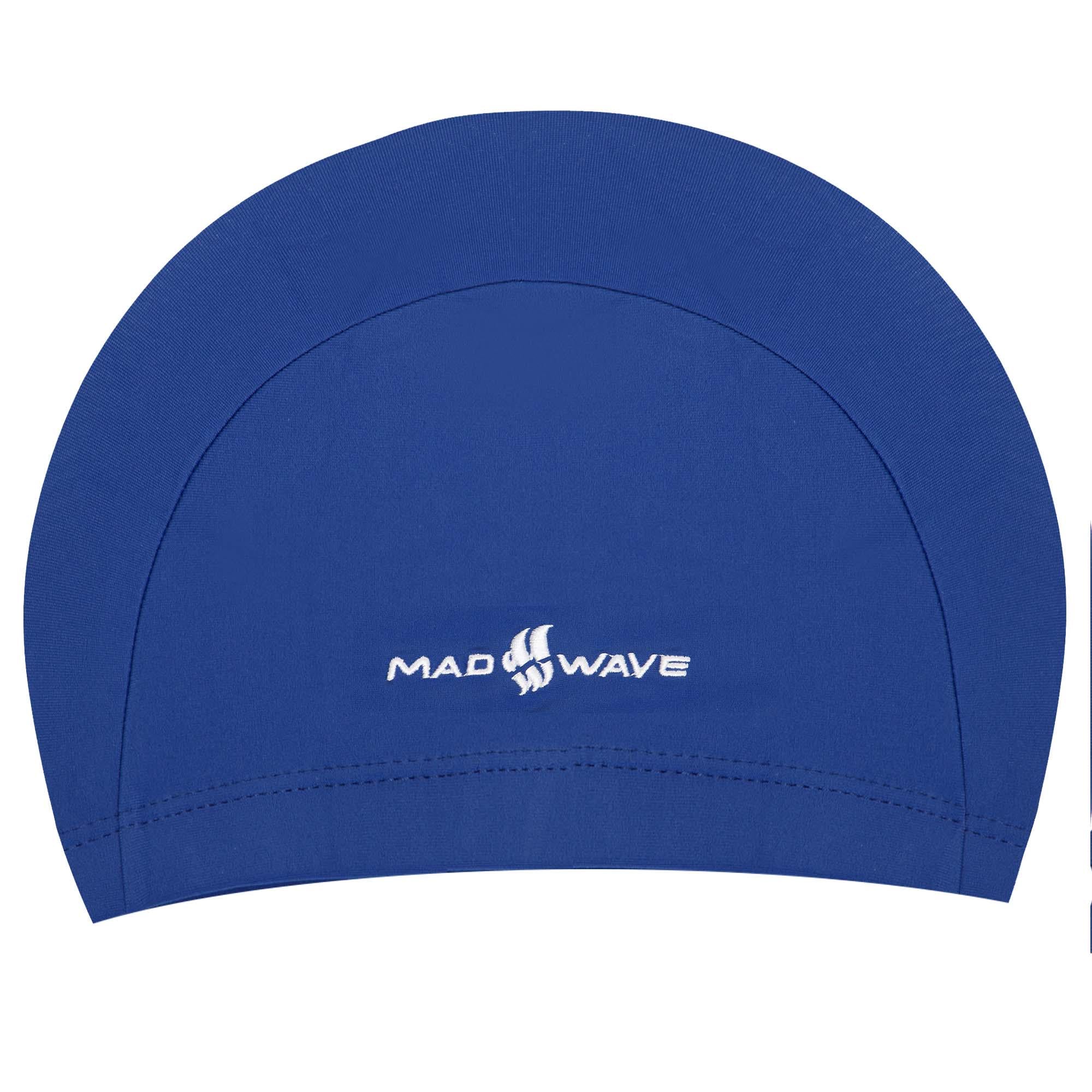 Шапочка для плавания Mad Wave Lycra Junior M052001 текстильная Синий (AM0009457) Шапочка для плавания Mad Wave Lycra Junior M052001 текстильная Синий (AM0009457)