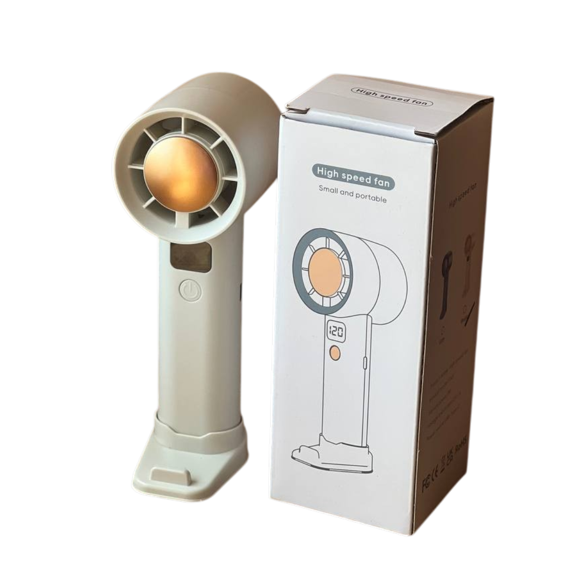 Вентилятор аккумуляторный Violent Turbo с дисплеем (LY-934)