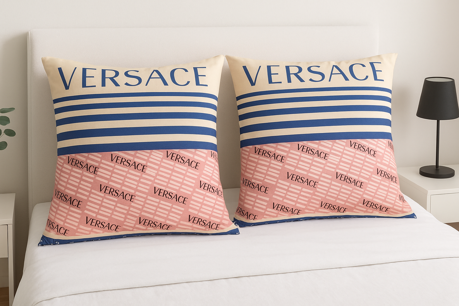 Наволочки Versace з бязі 70х70 см 2 шт. (G-2505Ve/x70)