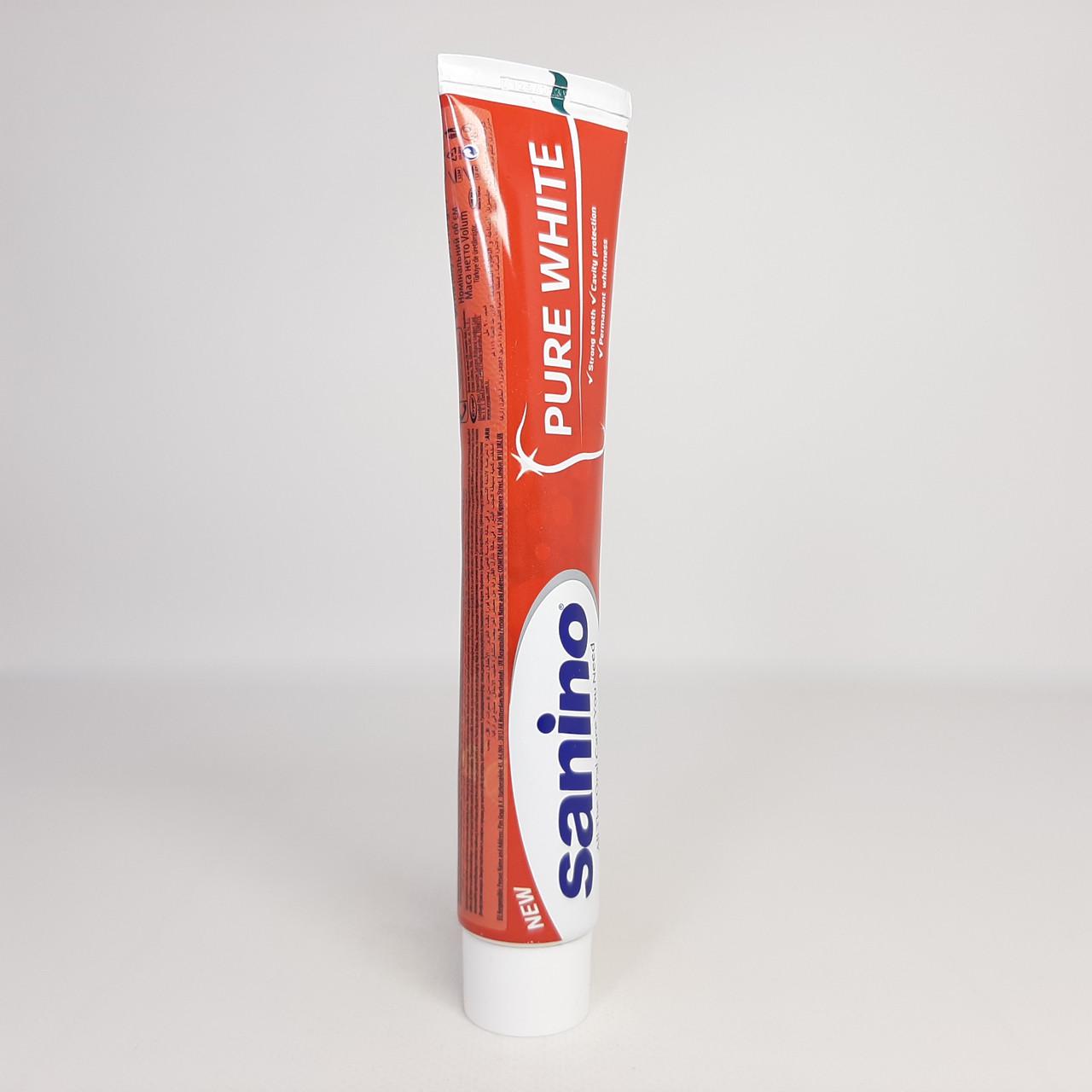 ᐉ Зубная паста Sanino Pure White Белоснежная улыбка 90 мл (X-2355
