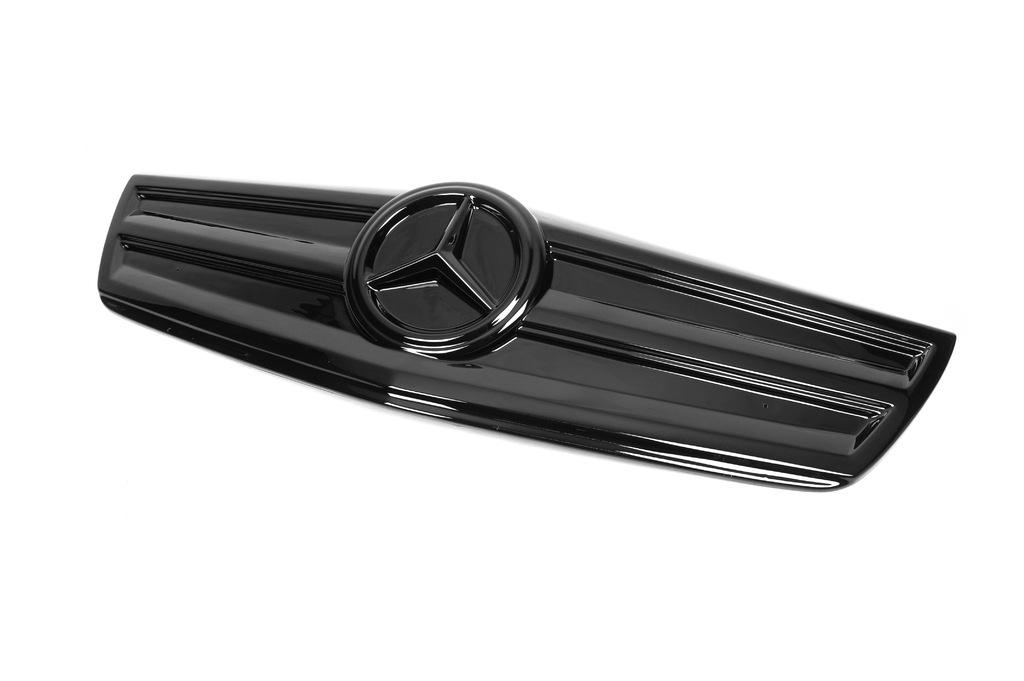 Зимняя накладка на решетку V2 Глянцевая Digital Designs для Mercedes Sprinter W906 2006-2018 гг. полистирол Черный