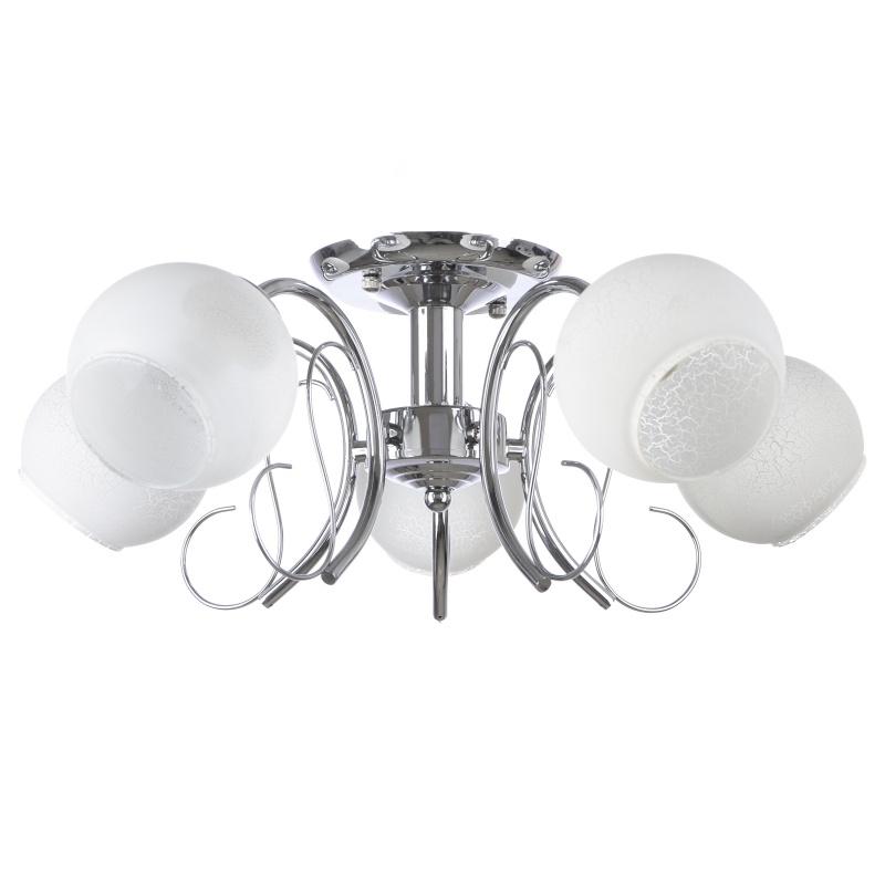 Люстра потолочная классическая Brille LK-224S/5 E14 CH