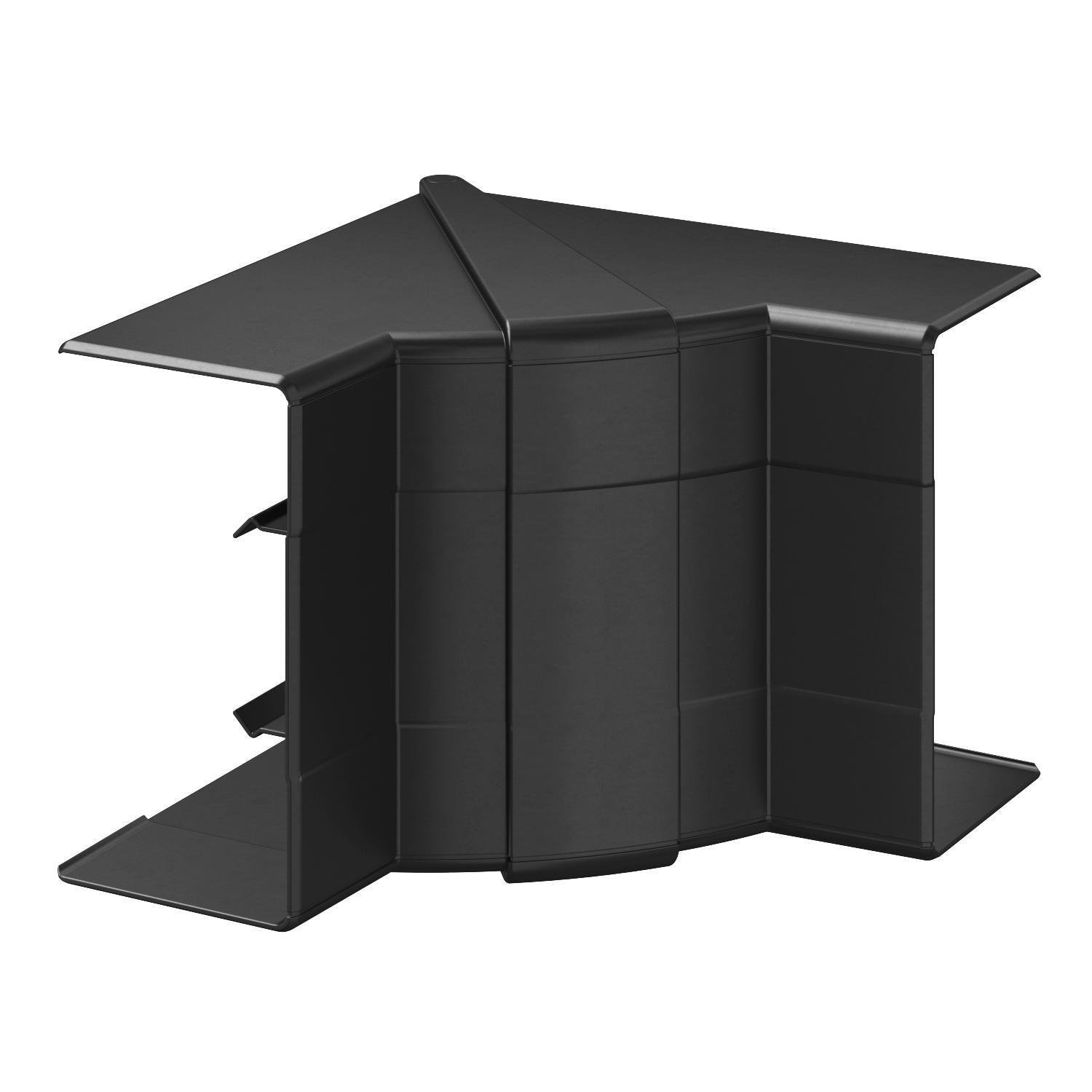 Кут внутрішній OBO Bettermann для короба 100x53 мм регульований ABS пластик Чорний (6113073)