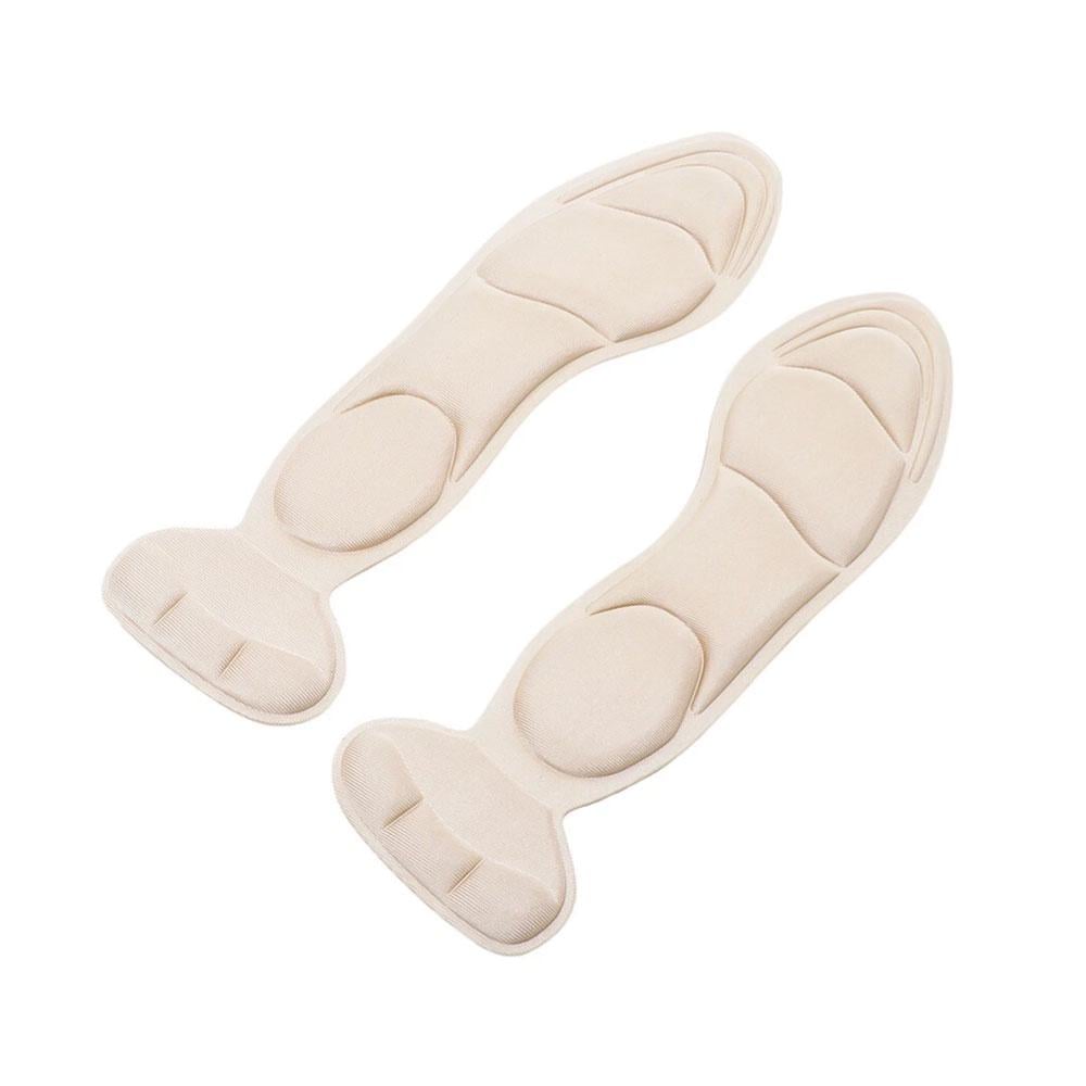 Стельки амортизирующие 2в1 для поддержки свода стопы р. 35-40 Бежевый (NR0316_2)