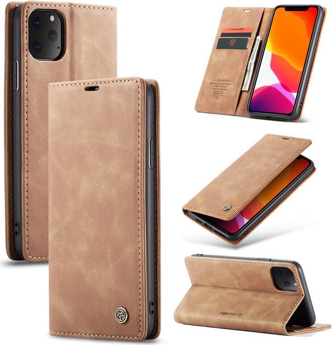Чохол книжка з магнітом iPhone 11 Pro Max CaseMe Brown (29264-30) Чохол книжка з магнітом iPhone 11 Pro Max CaseMe Brown (29264-30)