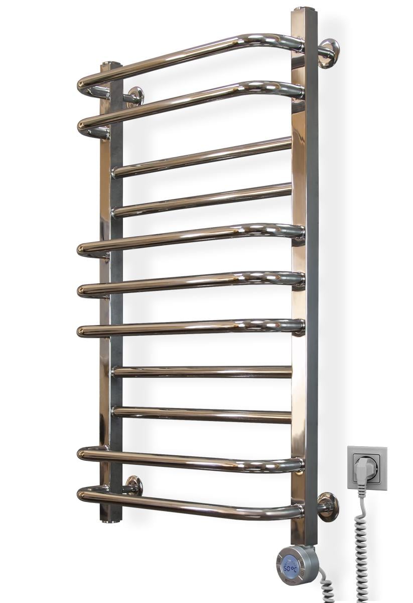 Полотенцесушитель электрический Грандис Sigma 300W правого подключения с теном 480x800 мм (10-008054-4880YP)