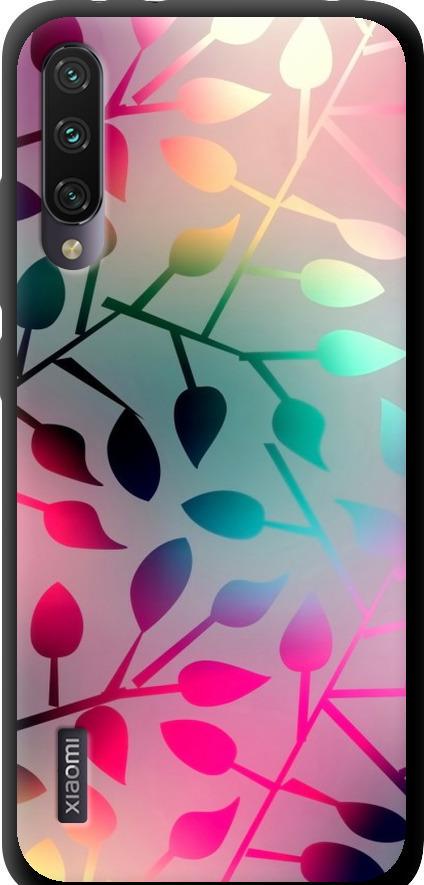 Чехол на Xiaomi Mi A3 Листья (2235b-1737-42517) Чехол на Xiaomi Mi A3 Листья (2235b-1737-42517)