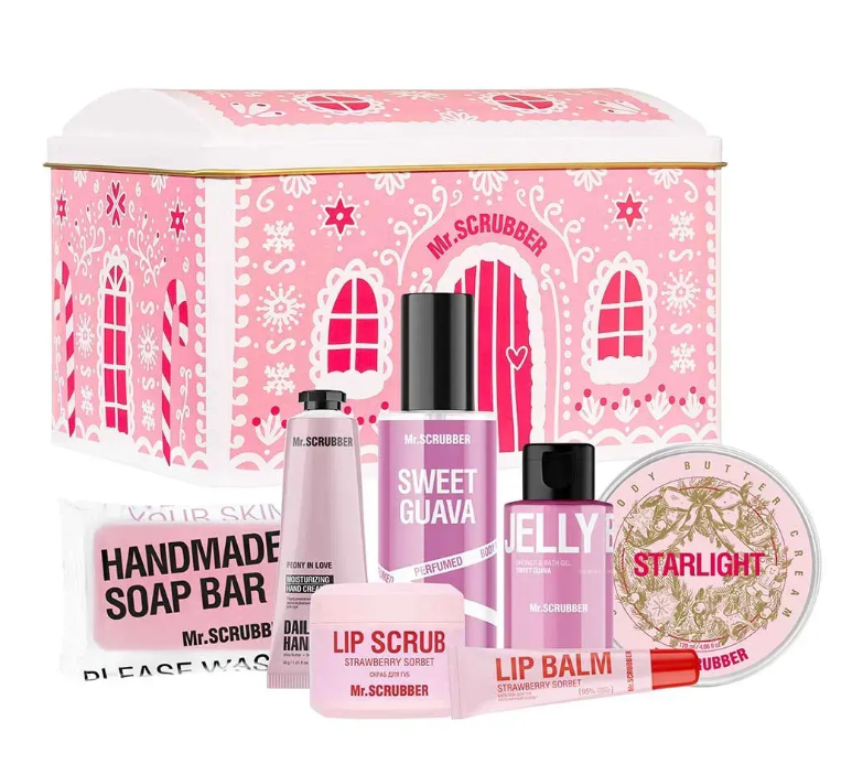 Подарунковий набір косметики для обличчя та тіла Mr.SCRUBBER Sweet Candy House (2811737786) Подарунковий набір косметики для обличчя та тіла Mr.SCRUBBER Sweet Candy House (2811737786)