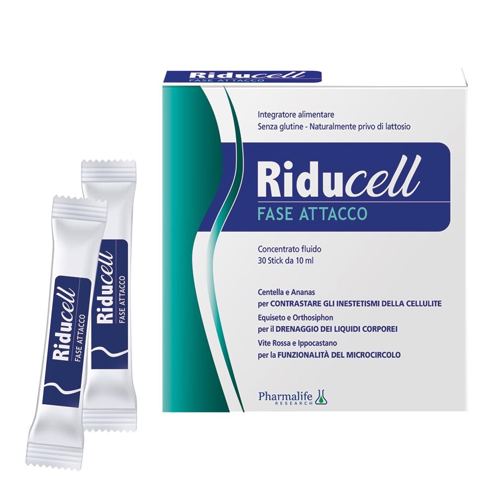 Пищевая добавка для улучшения микроциркуляции Riducell Фаза атаки 30 сток по 10 мл (26417050)