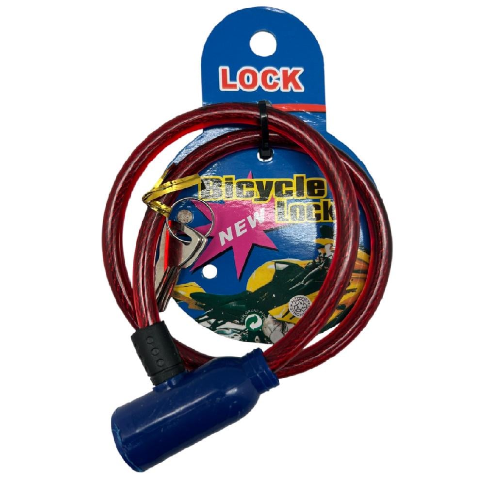 Замок велосипедный Master Lock пластик/металл 61 см (VL97737)