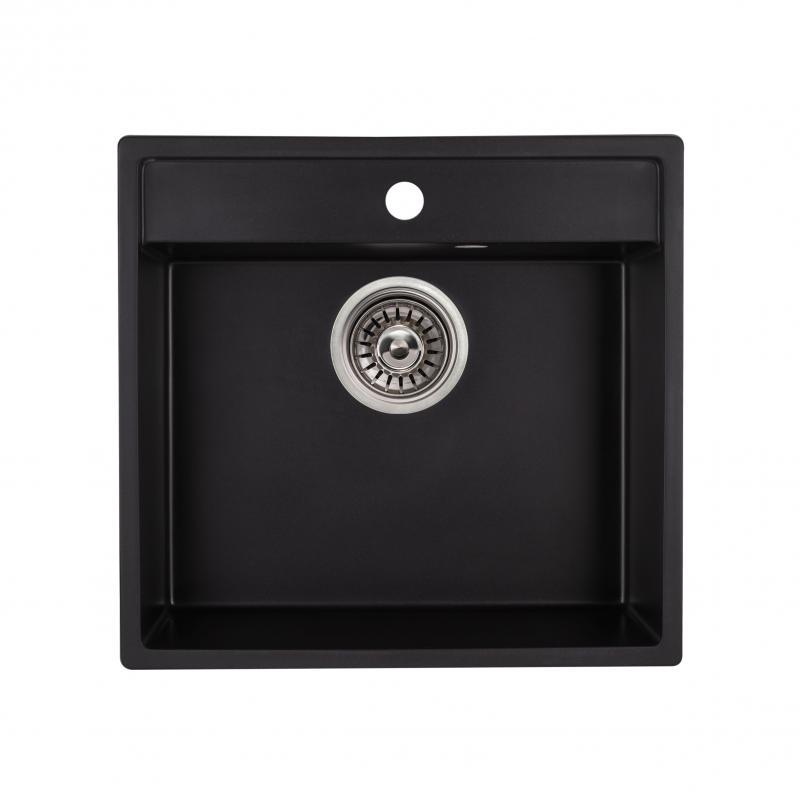 Кухонная мойка Q-tap CS 5250 Black (QT5250BLA404)