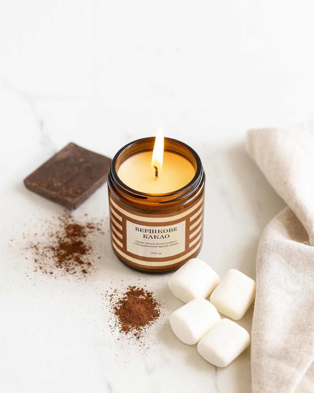 Свеча соевая Сливочное какао (31011464) - фото 1