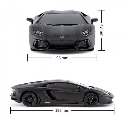 Автомобіль на р/к KS Drive Lamborghini Aventador LP 700-4 1:24 2.4Ghz Чорний (124GLBB-ks) - фото 5