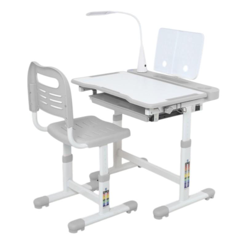 Парта дитяча Bambi та стілець із регулюванням висоти Сірий (M 5068-11) - фото 6 Парта дитяча Bambi та стілець із регулюванням висоти Сірий (M 5068-11) - фото 6