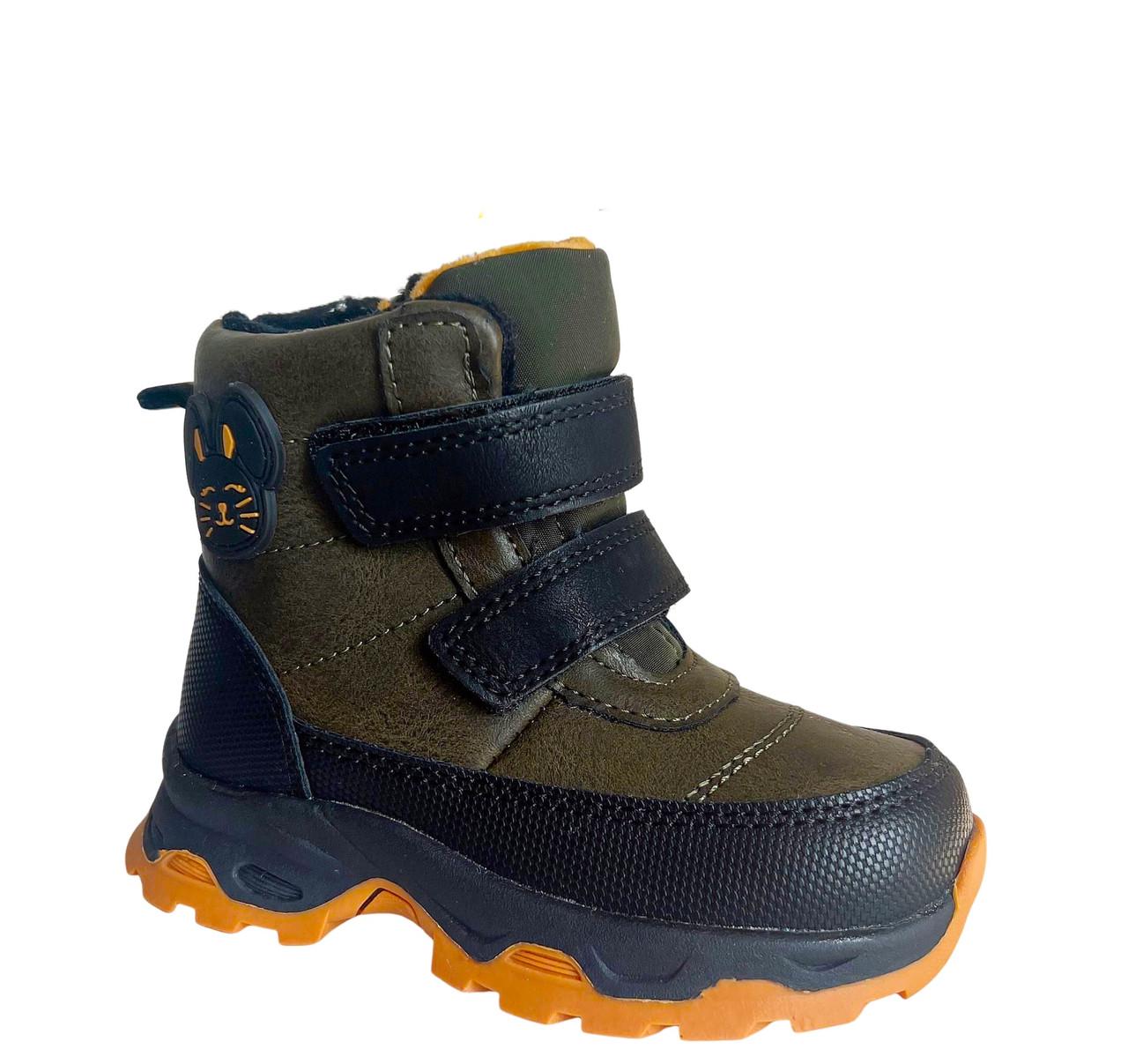 Черевики зимові для хлопчиків Clibee HA56371/27 р. 27 Хакі