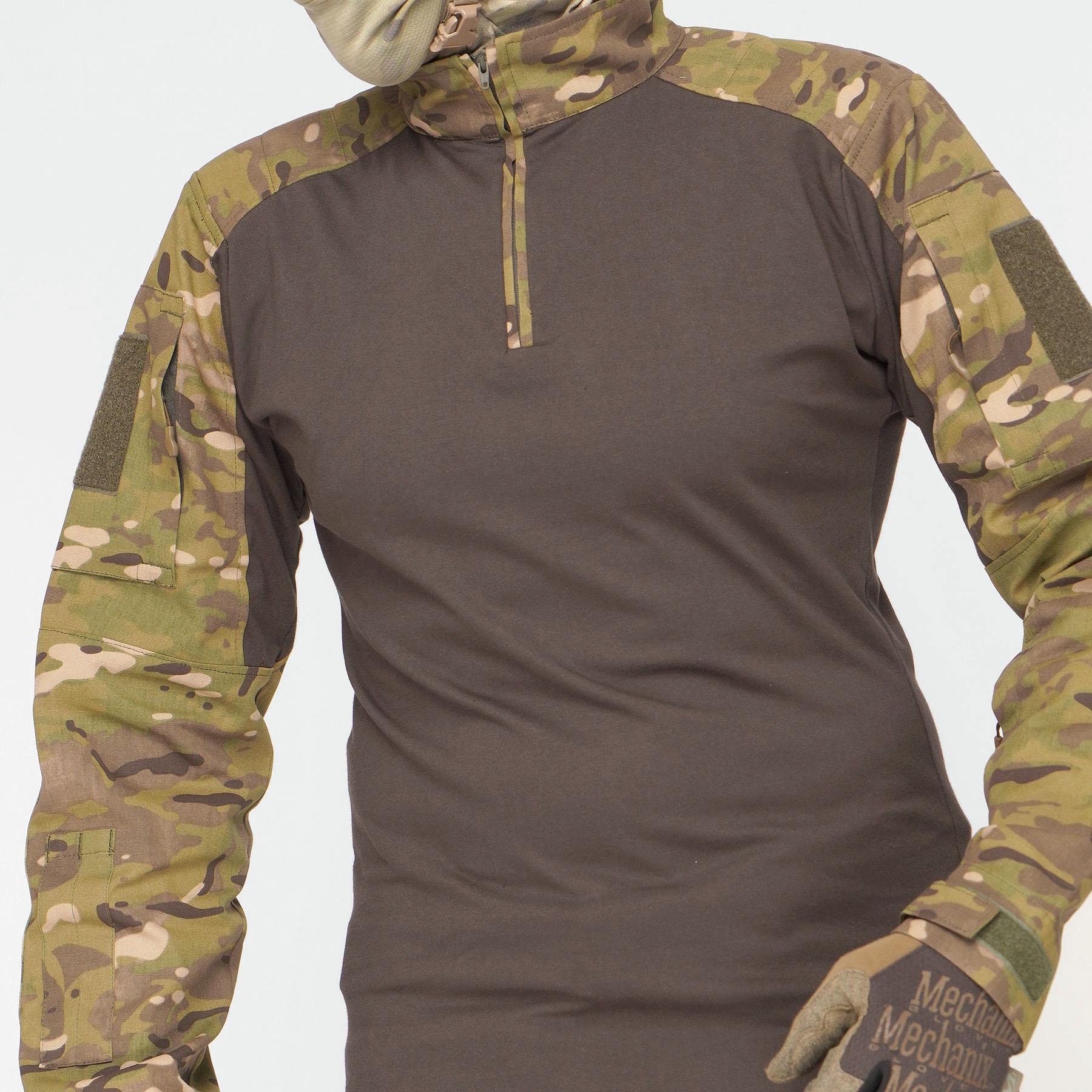 Рубашка боевая Ubacs UATAC Gen 5.3 XXL Multicam Oak Коричневый (Ub-Ml-1-XXL-B) - фото 4