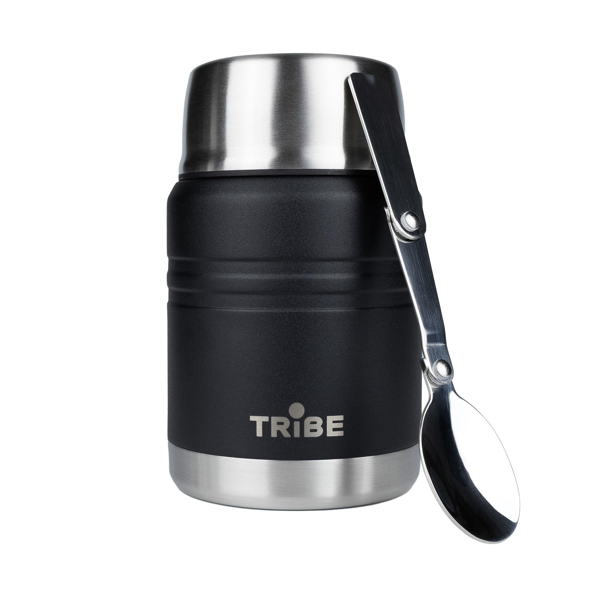 Термос харчовий Tribe Food Jar 0,45 л (T-DE-0022-black) - фото 2 Термос харчовий Tribe Food Jar 0,45 л (T-DE-0022-black) - фото 2