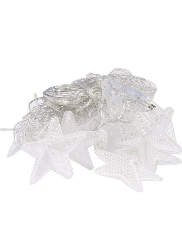 Гірлянда світлодіодна Ltl Зірочки 138 led 3 м завіса Білий