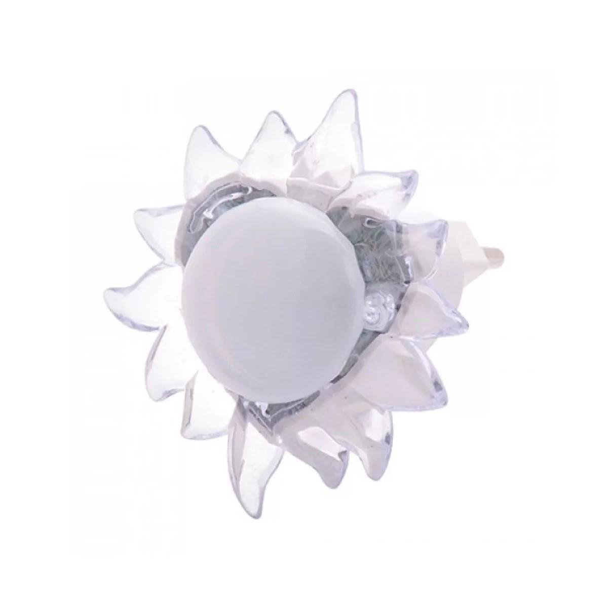 Нічник Horoz LED 0,4 W 25Lm 220-240 V 60x60 мм Білий (32084-1) - фото 1