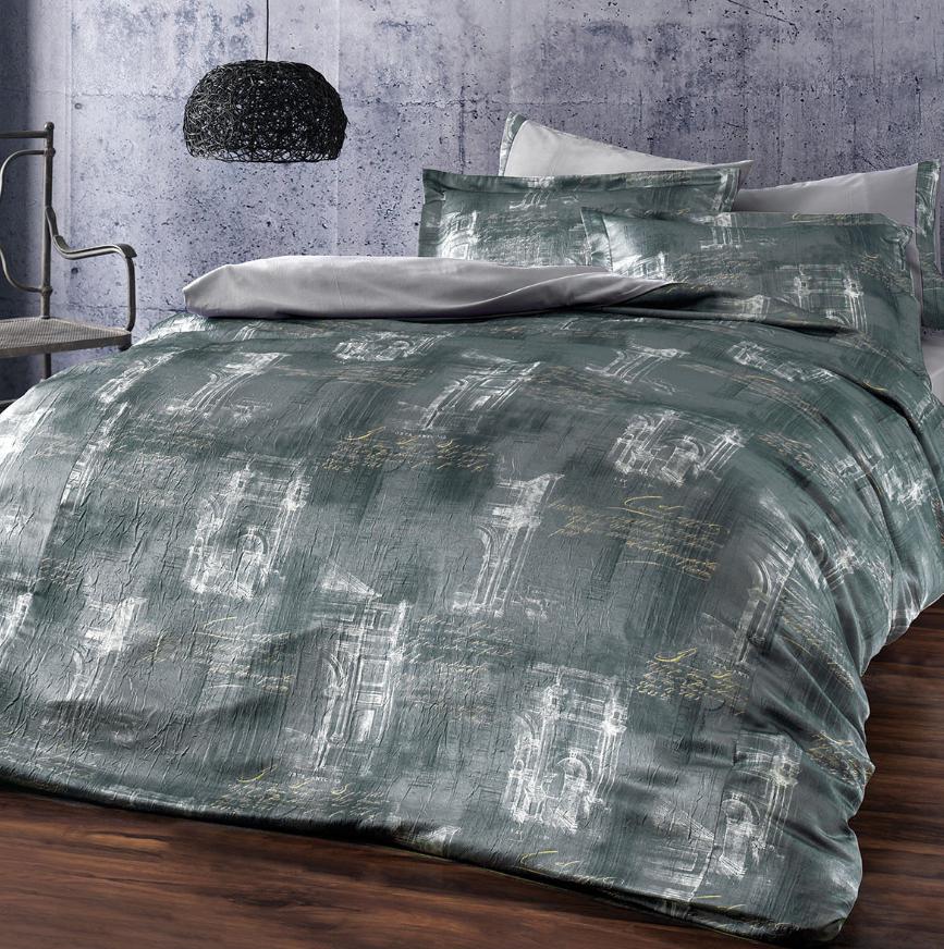 Постельное белье Tivolyo Home Marsalis делюкс сатин жатый шелк евро