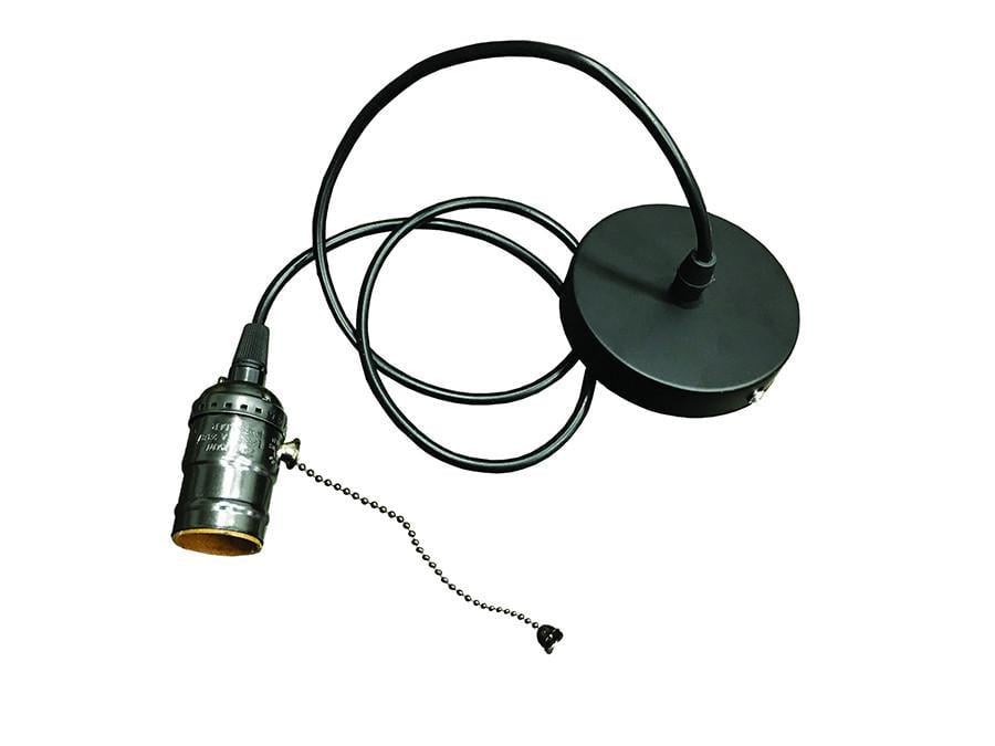 Підвісний світильник Levistella AMP35001-1 лофт з вимикачем ланцюжком на патроні Чорний (1887928302) Підвісний світильник Levistella AMP35001-1 лофт з вимикачем ланцюжком на патроні Чорний (1887928302)