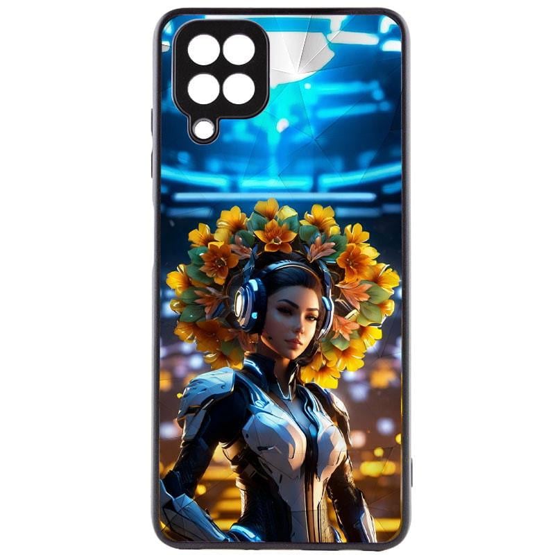 Противоударный TPU+PC чехол Prisma Ladies для Samsung Galaxy A22 4G Cyberpunk