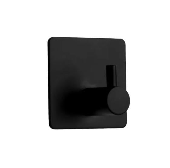 Крючок самоклеящийся из нержавеющей стали Черный