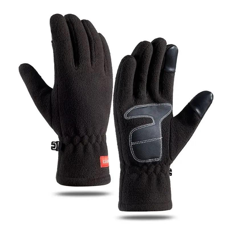 Перчатки мужские флисовые D164 M Черный (DR018076)
