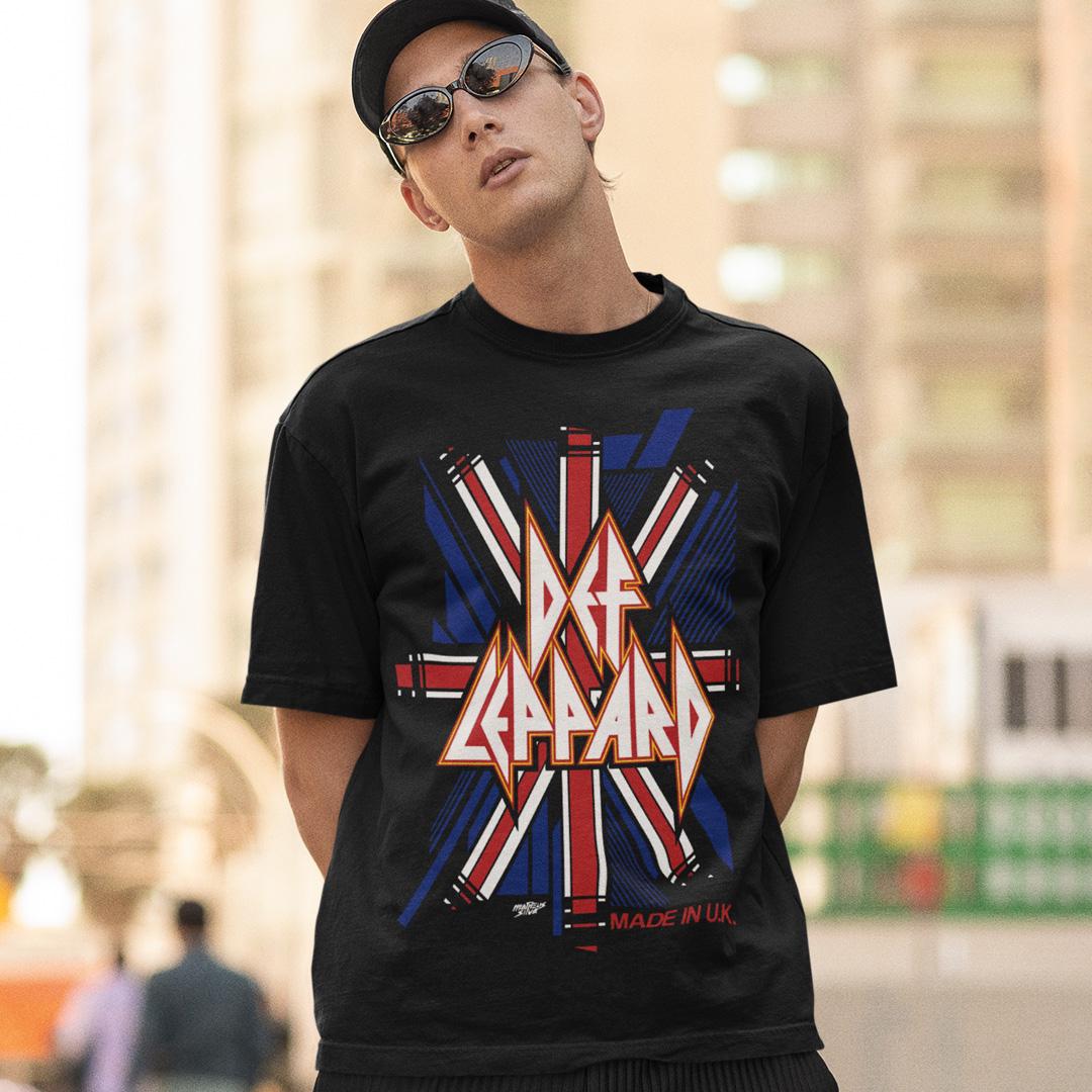 Футболка мужская Def Leppard Made In UK XS Черный (00000007460) Футболка мужская Def Leppard Made In UK XS Черный (00000007460)