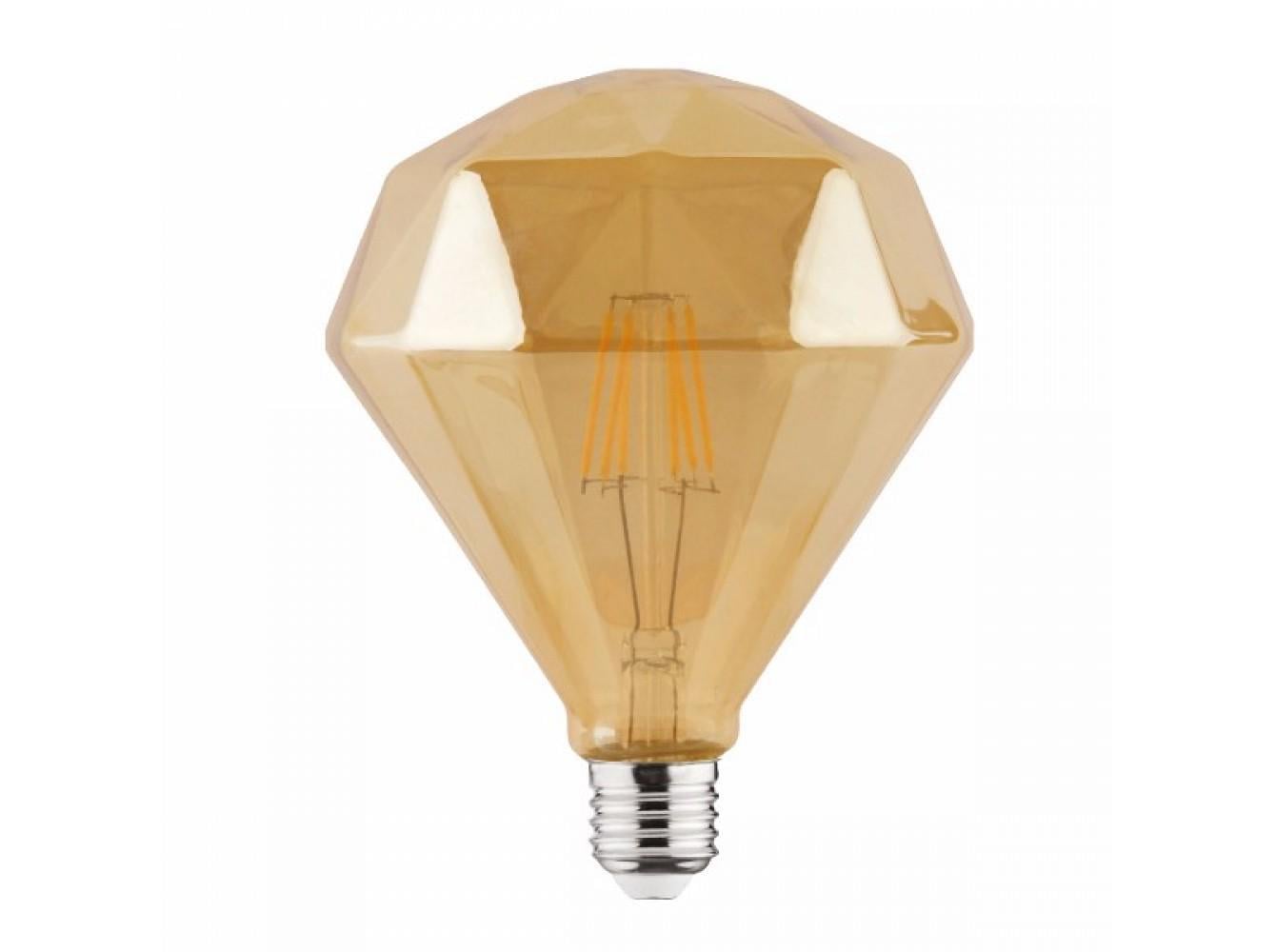 LED-лампа філаментна HOROZ ELECTRIC RUSTIC DIAMOND-6 6W Е27 2200К 540 Lm 220-240V (001-034-0006-010) LED-лампа філаментна HOROZ ELECTRIC RUSTIC DIAMOND-6 6W Е27 2200К 540 Lm 220-240V (001-034-0006-010)