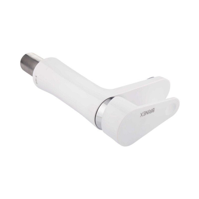 Смеситель для раковины Brinex 37W BRIN37W001 однорычажный Белый (60827) - фото 3 Смеситель для раковины Brinex 37W BRIN37W001 однорычажный Белый (60827) - фото 3