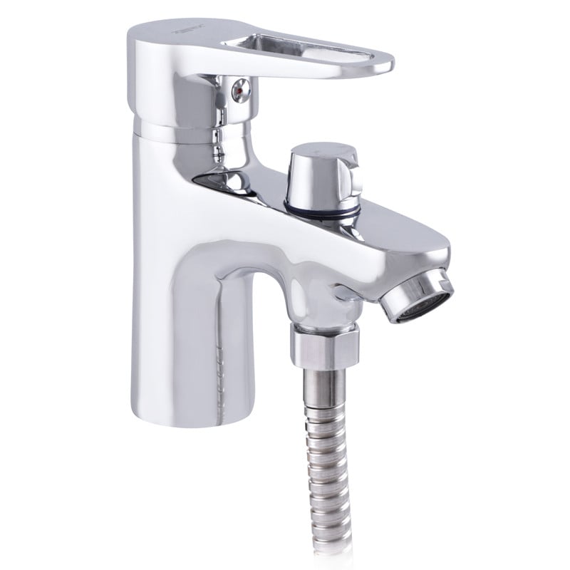 Смеситель для умывальника Zerix PUD1 045 с выходом для лейки (ZX2870)