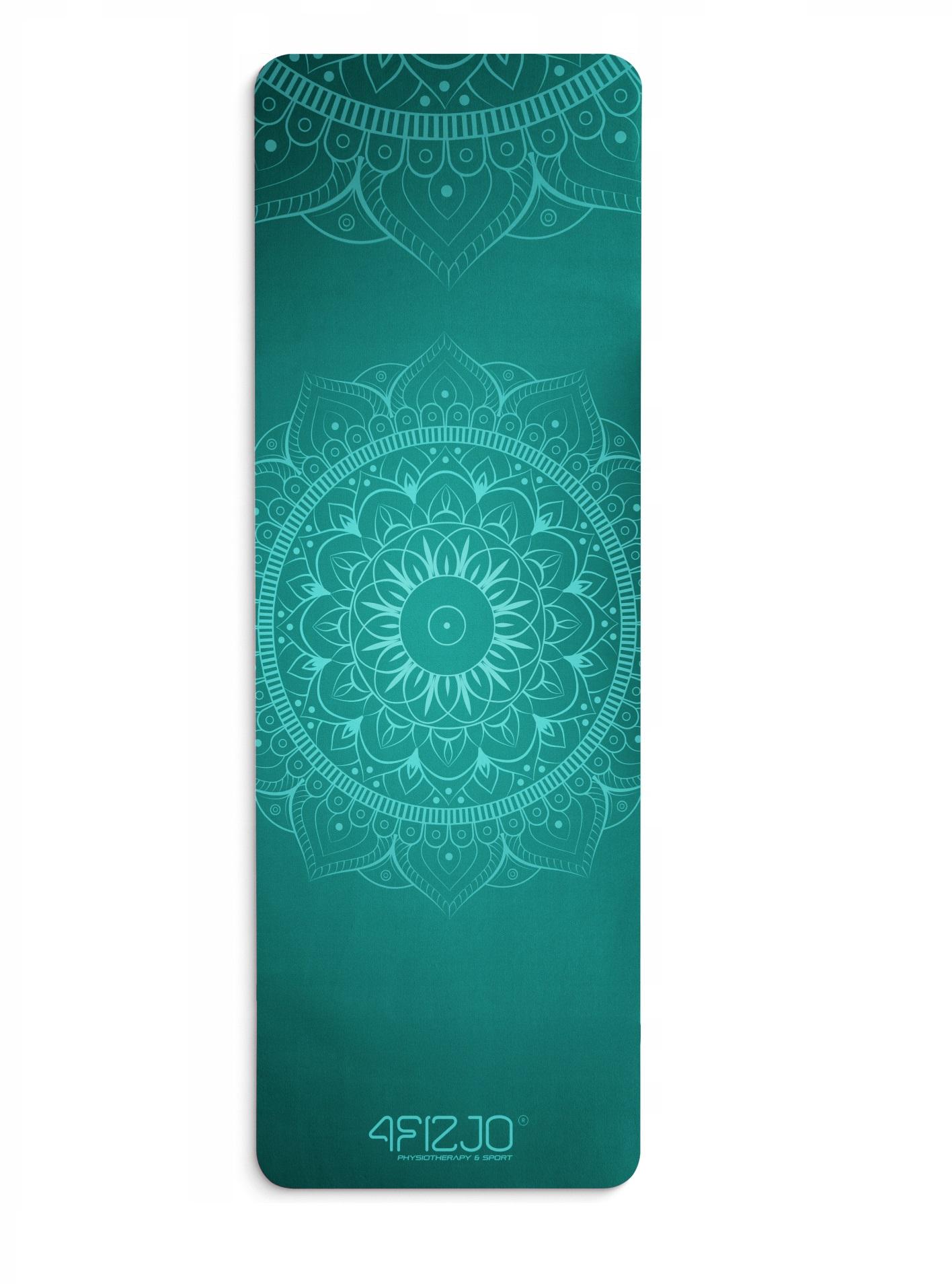 Коврик спортивный 4fizjo из замши 183x61x0,15 см Green (P-5905973404396)