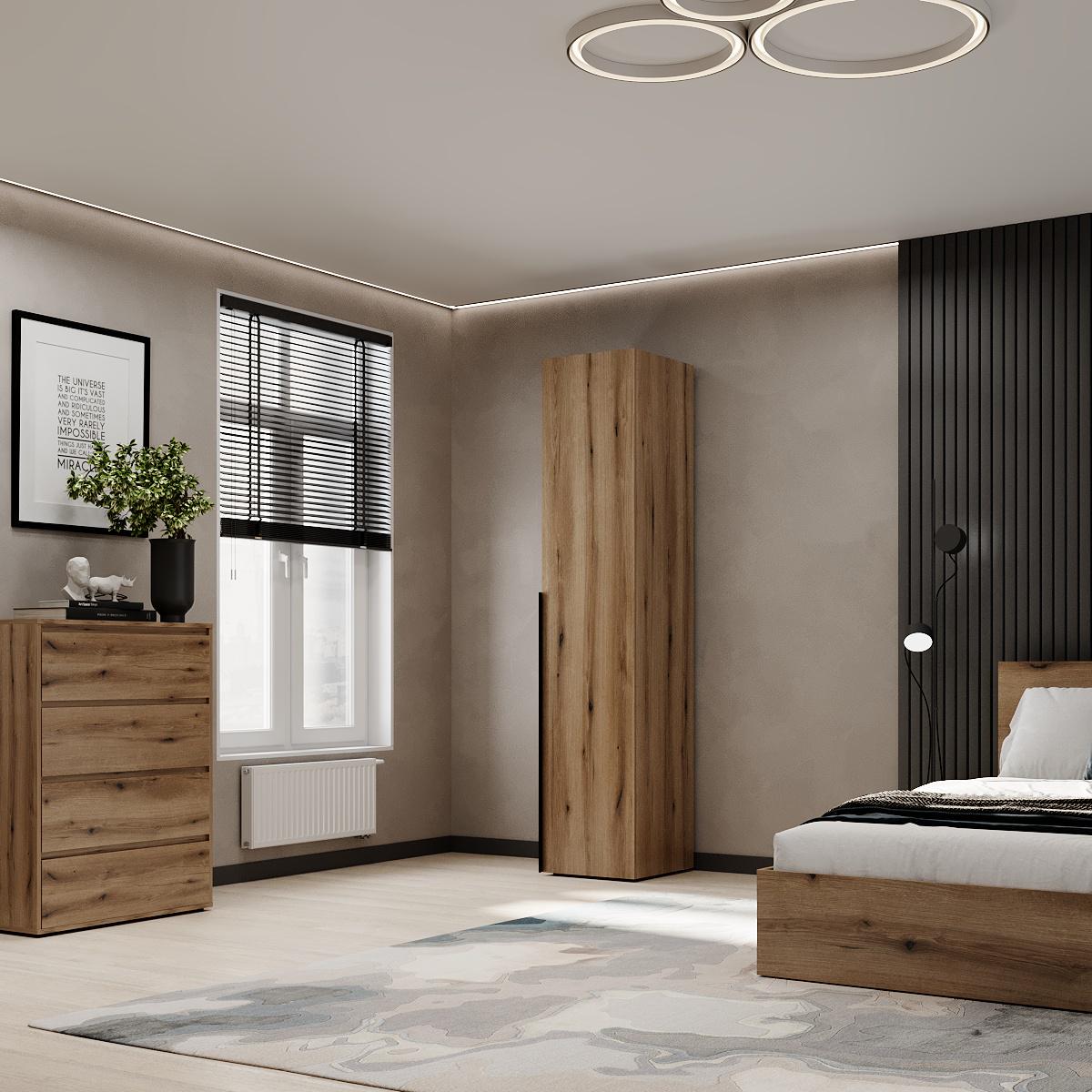 Пенал закрытый ART IN HEAD №2 Light 400x500x2200 мм Дуб Эвок прибрежный (GALT09100000000) - фото 3 Пенал закрытый ART IN HEAD №2 Light 400x500x2200 мм Дуб Эвок прибрежный (GALT09100000000) - фото 3