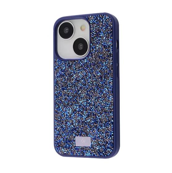 Чехол Bling World Rock Diamond (TPU) для телефона iPhone 15 blue titanium (556050809)