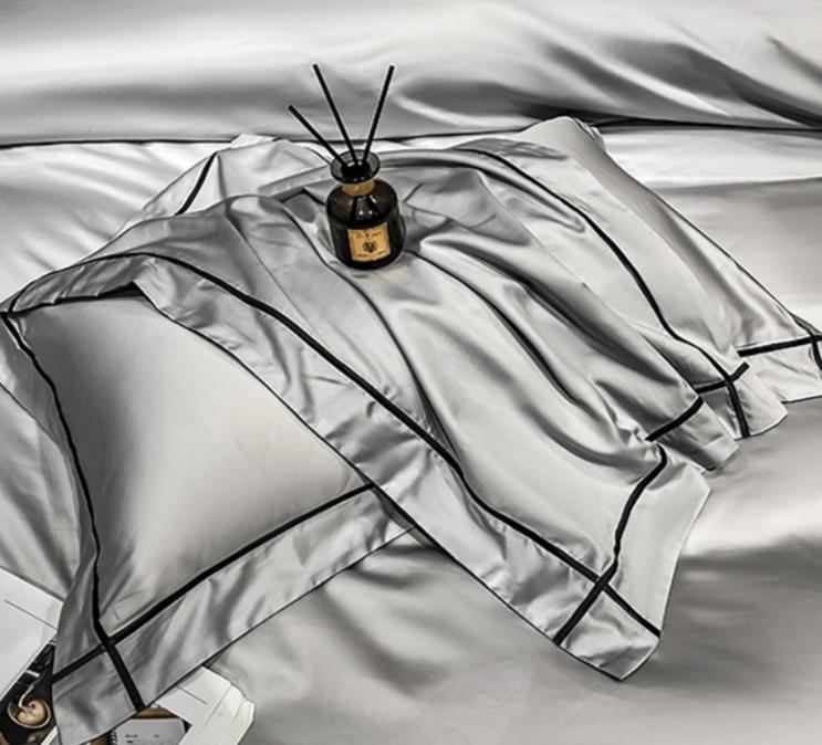 Комплект постельного белья Charmeuse Home Simple евро 200х230 см/50х70 см (0015) - фото 3 Комплект постельного белья Charmeuse Home Simple евро 200х230 см/50х70 см (0015) - фото 3