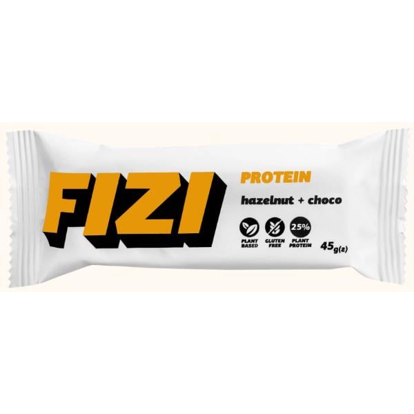 Спортивний батончик Fizi Guilty Protein Bar Chocolate Hazelnut 45 г (000020897)