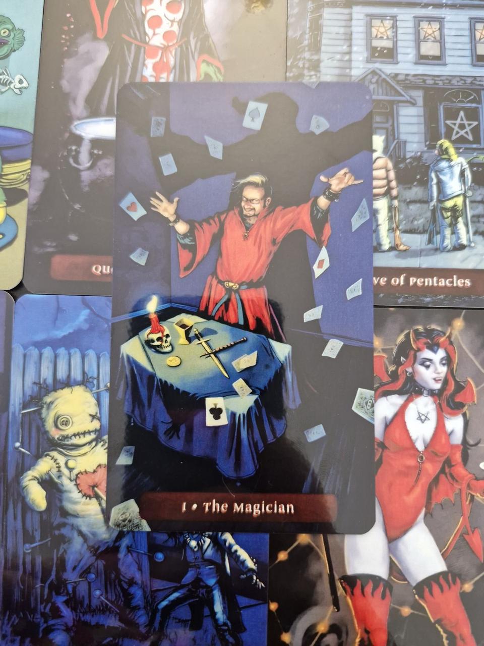 Карты Таро Лакомства или капли Геловин Trick or treat tarot глянец 78 карт - фото 6 Карты Таро Лакомства или капли Геловин Trick or treat tarot глянец 78 карт - фото 6