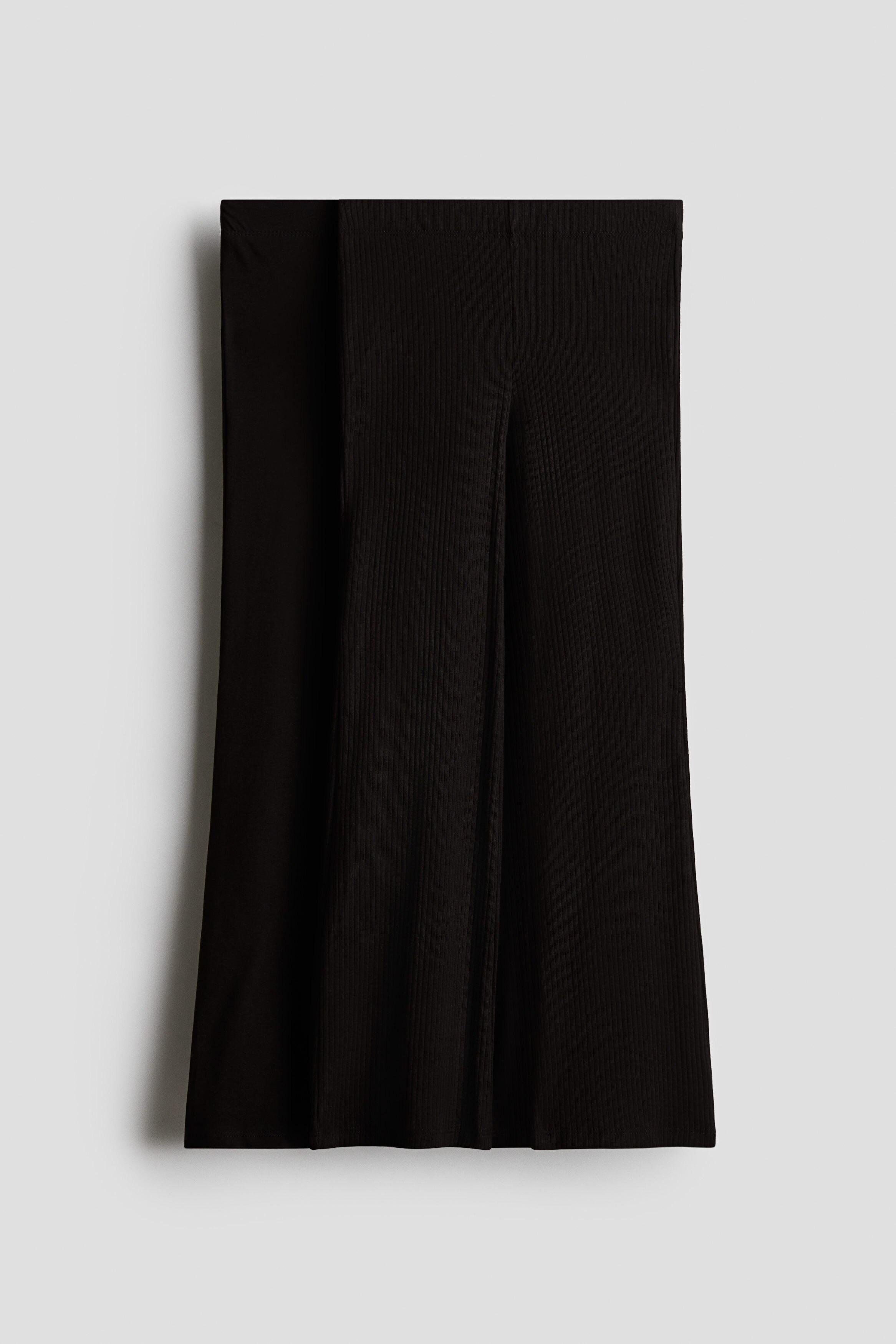 Легінси H&M 2 шт. 134 см Чорний (A230910864552)