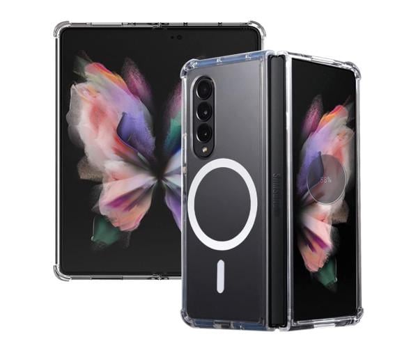 Чехол накладка Clear Case with MagSafe для Samsung Galaxy Fold 5 Transparent - фото 1 Чехол накладка Clear Case with MagSafe для Samsung Galaxy Fold 5 Transparent - фото 1