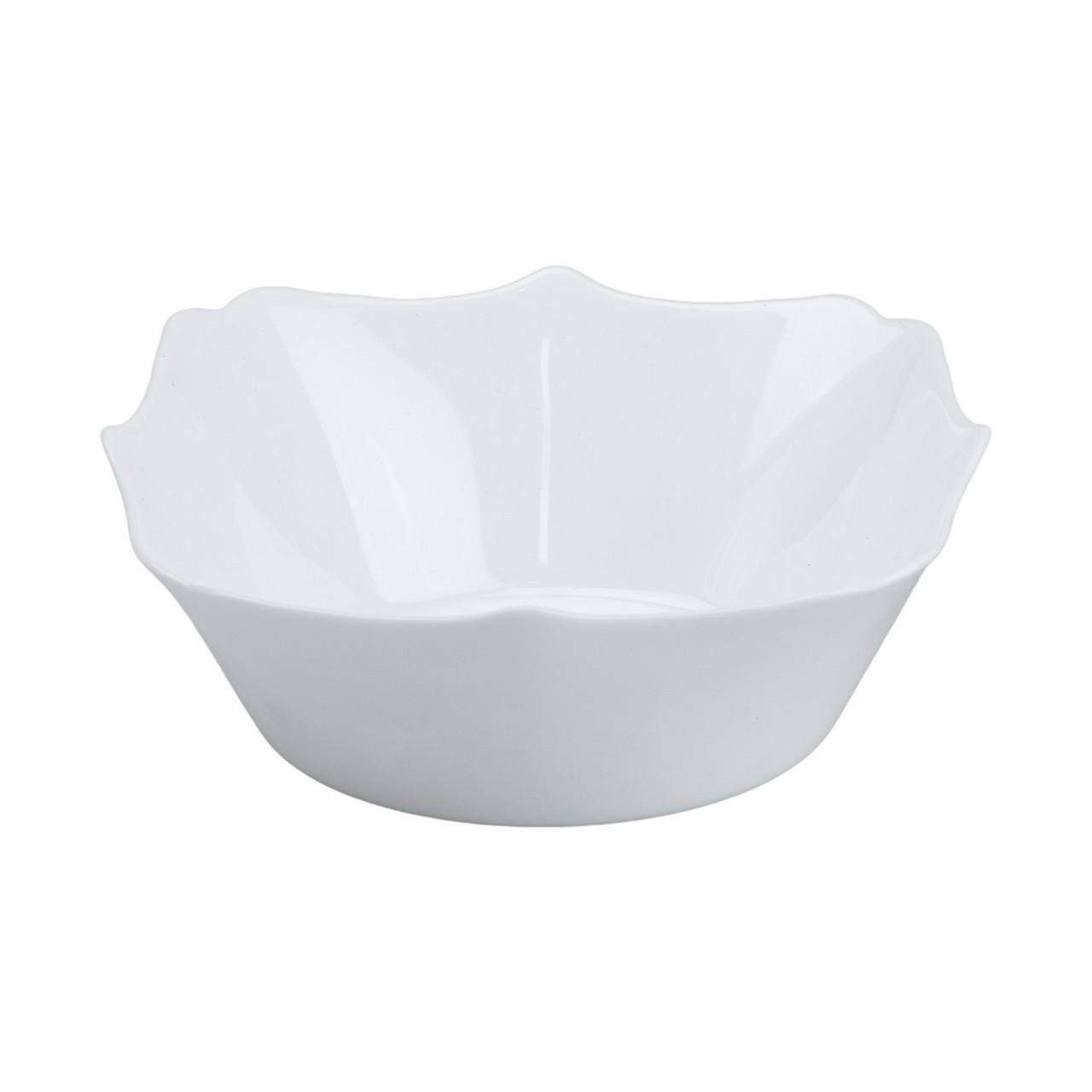 Сервіз тарілок керамічний на 6 персон Білий (4629) - фото 11