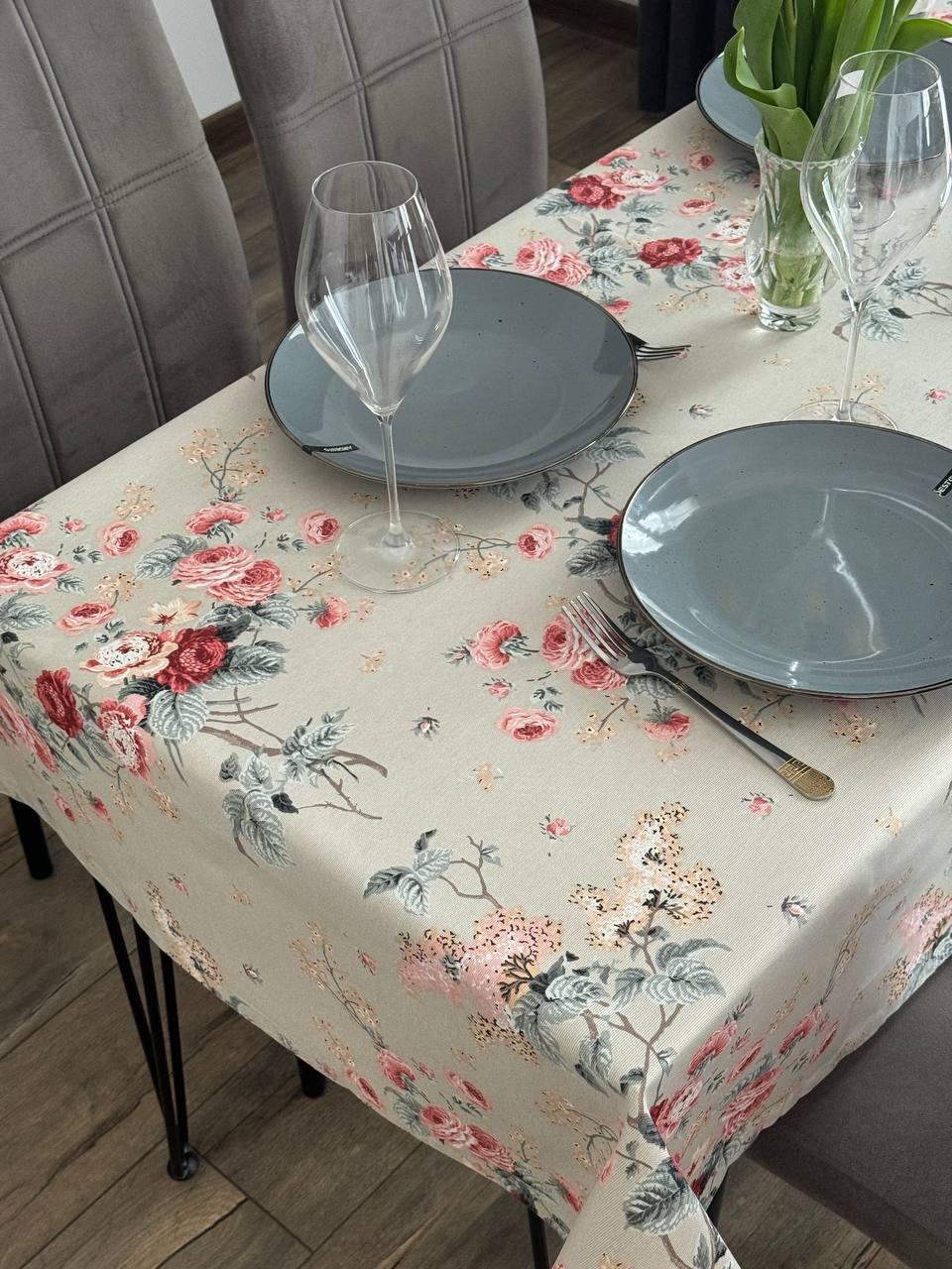 Скатертина водовідштовхувальна тефлонова прямокутна 300x170 см (30022-p5) - фото 2 Скатертина водовідштовхувальна тефлонова прямокутна 300x170 см (30022-p5) - фото 2