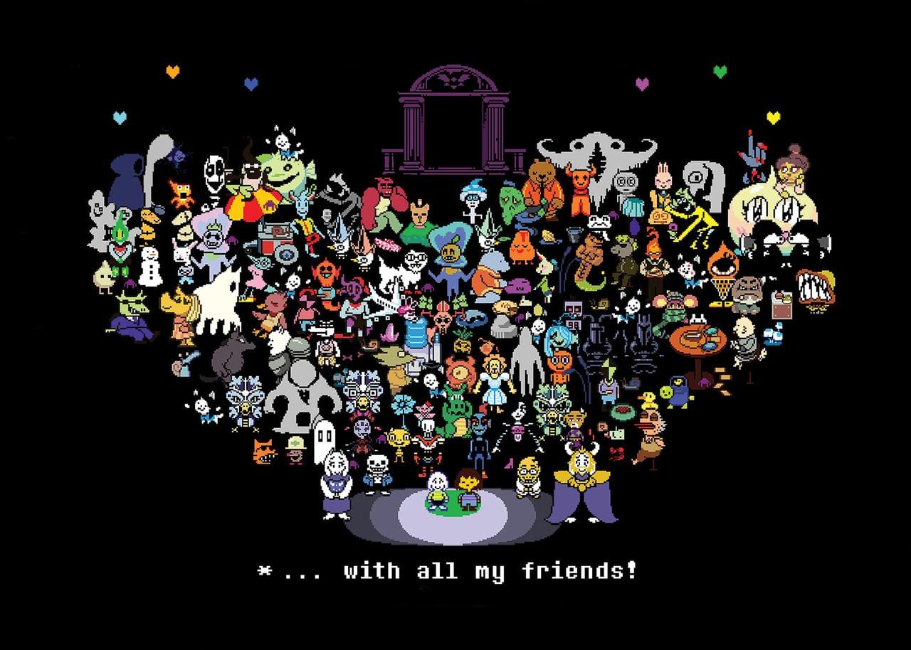 Картина GeekLand Undertale Андертейл пиксели
