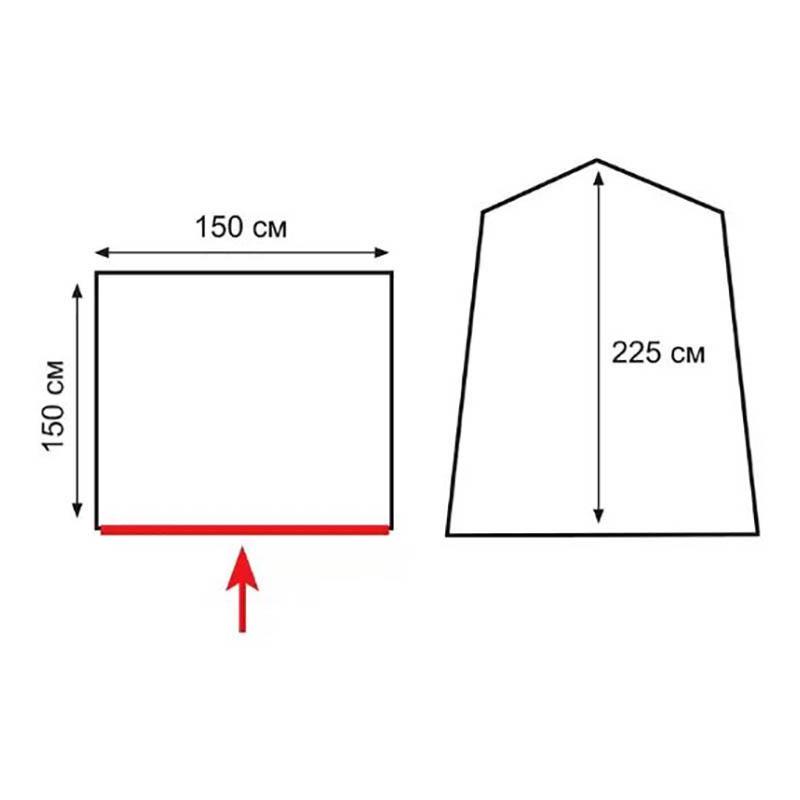 Тент Totem Privat душ/туалет (TTT-022) - фото 2