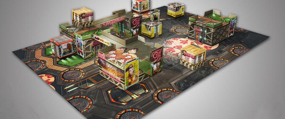 Декорация к игре INFINITY Neon Lotus Scenery Pack (285058)