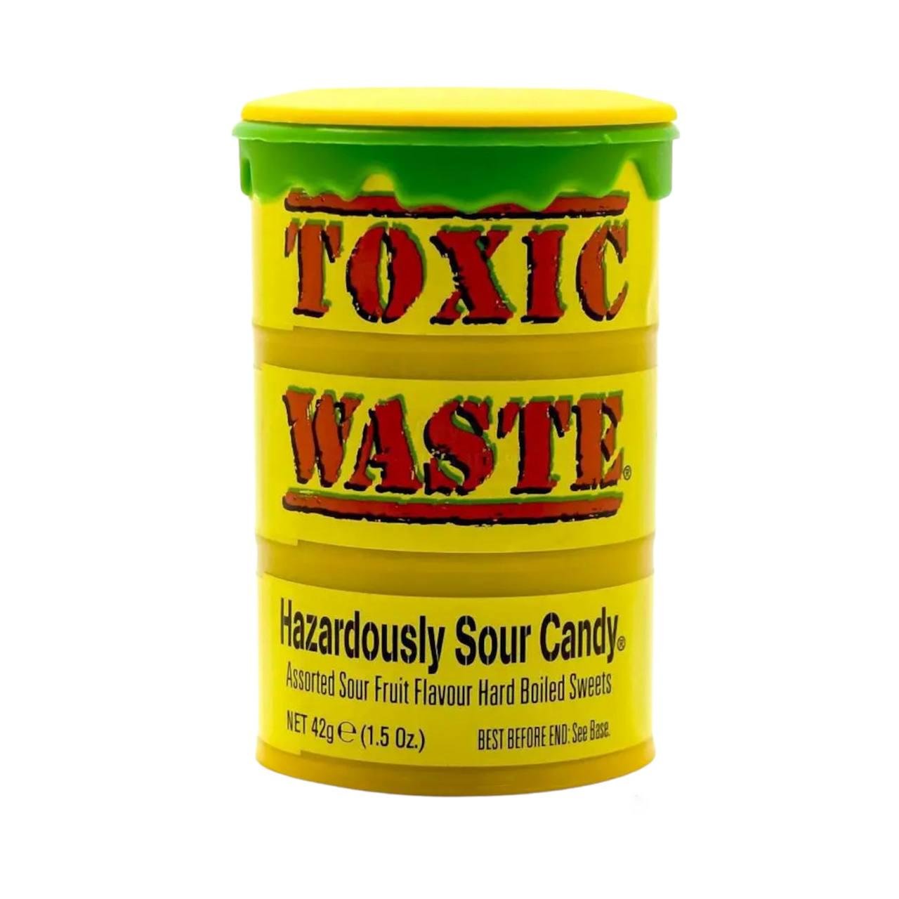 Банка з кислими цукерками Toxic Waste Yellow Money Banks 1 шт. 42 г (00000005919)