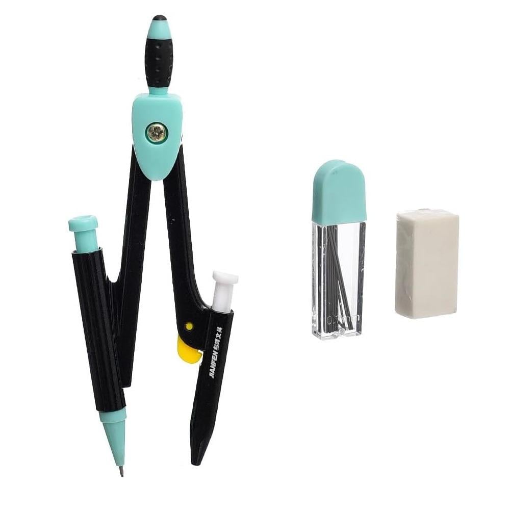 Циркуль в пластиковом футляре WW01671ST 12 см 3 пр. Циркуль в пластиковом футляре WW01671ST 12 см 3 пр.