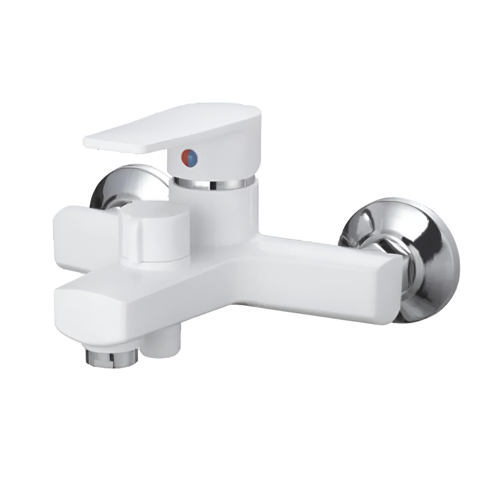 Смеситель для ванны PLAMIX OSCAR-009 однорычажный Белый (PM0699)